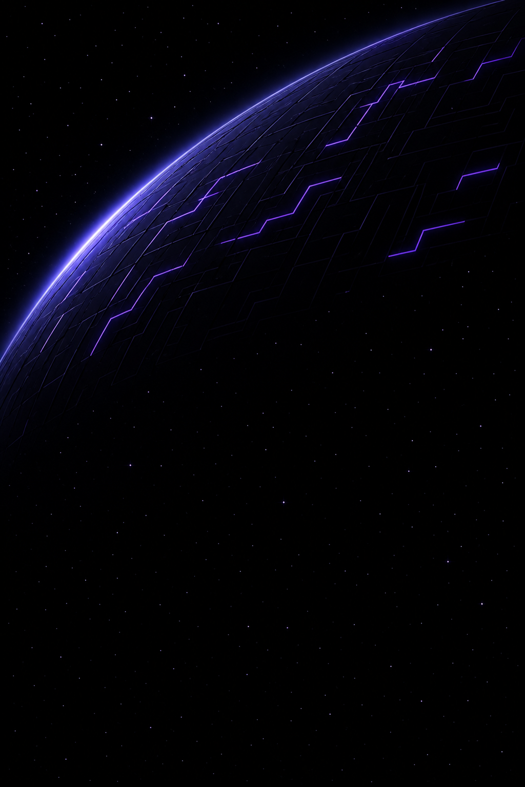 Planet and megastructure background development